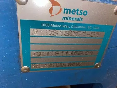 NEW 2001 METSO SRL 8X6 CHROME WITH HASTELLOY