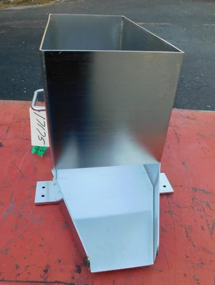 USED SANITARY BULK HOPPER 1 CUBIC FOOT
