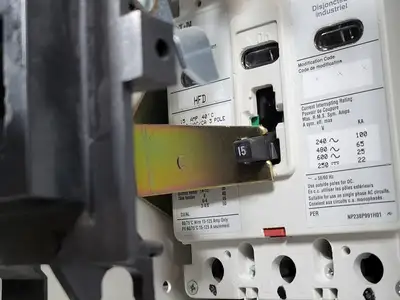 20/15A, 3 Pole, 600V Circuit Breaker HFD Bucket for Freedom 2100 MCC Frame