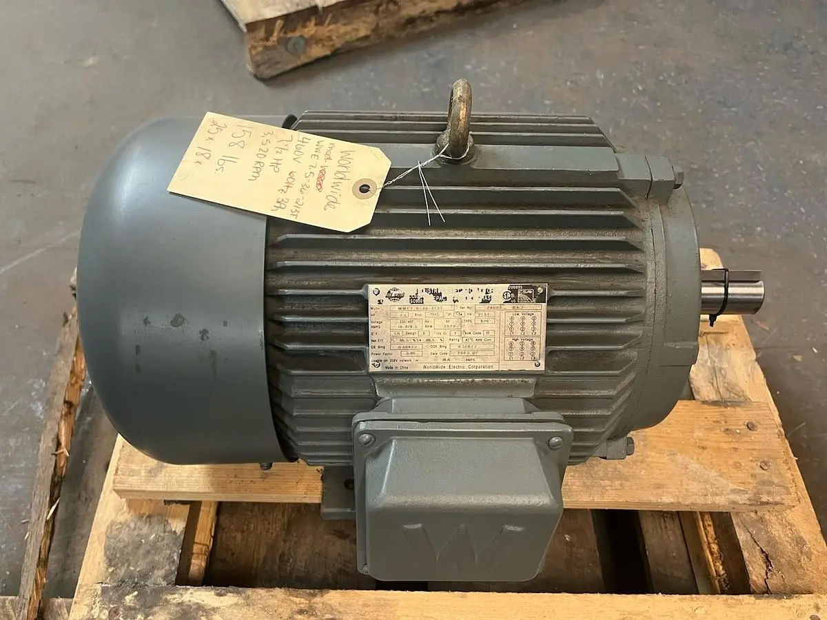 New | in-Stock WORLDWIDE WWE7.5-36-213T Motors (misc) | Surplus Asset Holdings #1227039