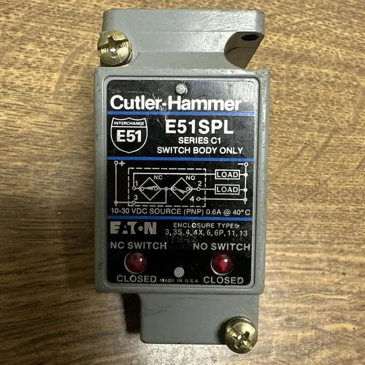 Used CUTLER-HAMMER E51SPL Miscellaneous Equipment (Electrical & Power) Ohio US | Surplus Asset Holdings #1209307