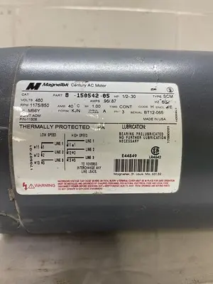 USED MAGNETEK MAGNETEK 8-150542-05 PH 3 1/2 HP
