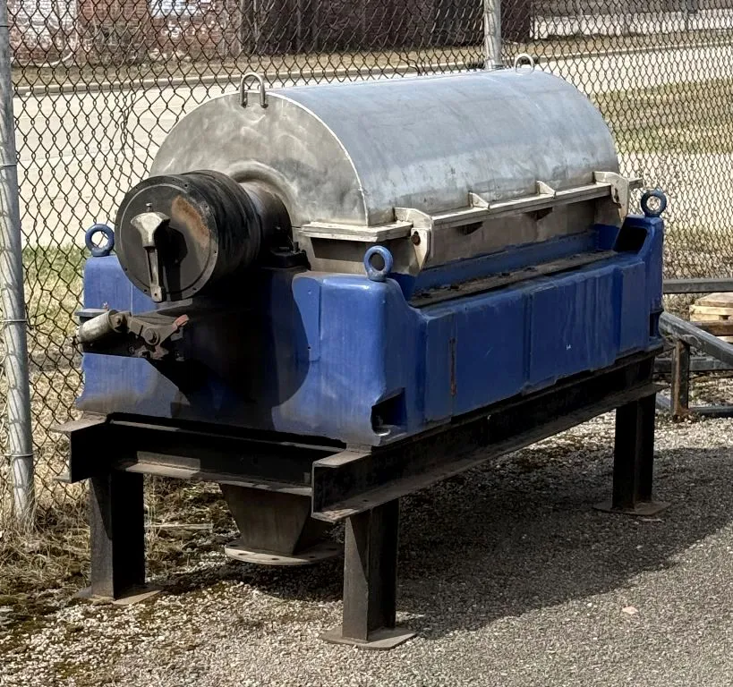 Sharples P3400 decanter centrifuge, 316SS.