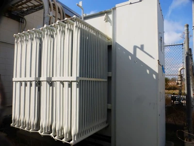 3750 KVA GE Silicone Transformer, 13.8KV Pri, 2400Y/1385V Sec