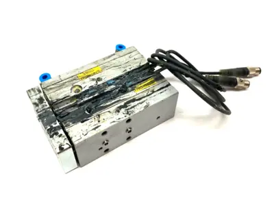USED FESTO GUIDED DRIVE CYLINDER 30MM STROKE 16MM BORE 609347