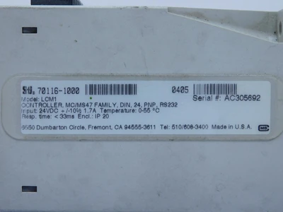 Used SCIENTIFIC TECHNOLOGIES _UNKNOWN_ Programmable Logic Controllers | OCO Industrial #1654248