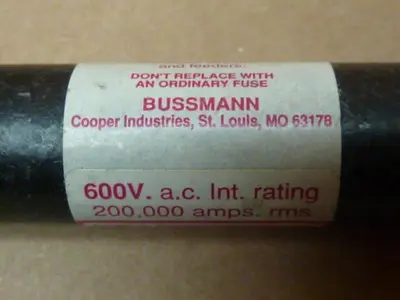 USED FUSETRON FRS-R-1-8/10