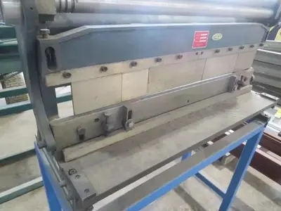 40" WELBILT HAND PRESS BRAKE & SHEET ROLLER: YOBRO #25208