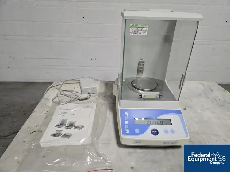 Used Mettler Toledo Mettler Toledo Laboratory Balance, Model AL 204 Scales Ohio US | Federal Equipment Company #787304