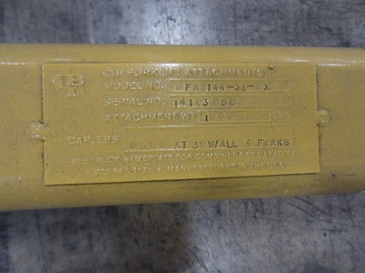 USED CBI WFA8144-34-XX