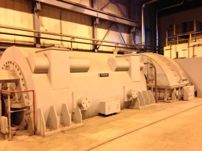 Toshiba Steam Generator & Turbine 107000 KVA