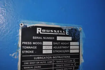 USED ROUSSELLE S2-250-96-36