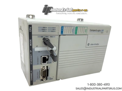 USED ALLEN BRADLEY COMPACT LOGIX 5323E PACKAGED CONTROLLER UNIT