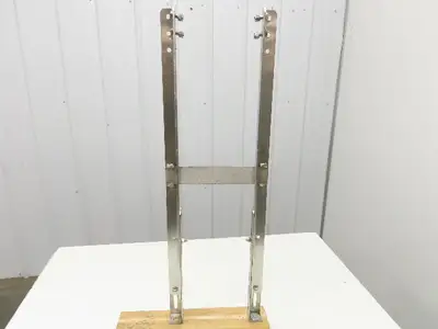 8" Tabletop Conveyor Stainless Leg Support H-Stand 32"-42" Adj Height