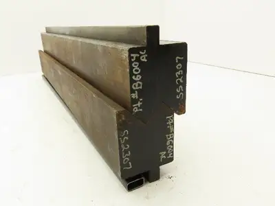 Press Brake Punch Die Set 24-1/2" Long 90° Offset Z Bend V 1-1/2" W 11/16" D
