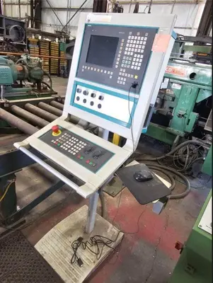 PEDDINGHAUS PCD-1100 BEAM DRILL LINE WITH 1100-510 DG MITER SAW