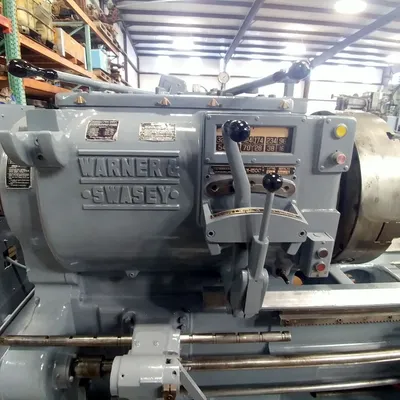 1954 WARNER & SWASEY 4A Model 1500 Lot 132 Lathes, Turret Saddle Type | N & R Machine Sales (7)