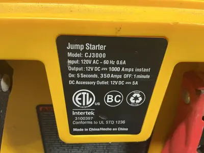 Used CAT CJ3000 Jump Starters Ohio US | HGR 24 #1457444