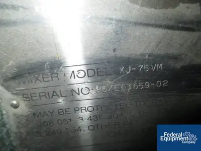 USED Lightnin .75 HP LIGHTNIN AGITATOR, MODEL XJ75VM