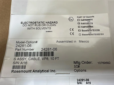 Rosemount _MISSING_ Wire & Cable Connectors | Fram Fram LLC (10)