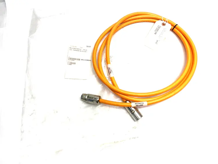Used REXROTH POWER CABLE, RKL4305/003,0 (RLS1101-INK0653-RLS1102) Cable & Wire | Maverick Industrial Sales #1101281