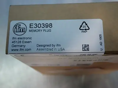 USED IFM ELECTRONIC E30398AD