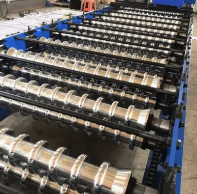 Corrugated Metal Floor Decking Roll Forming Machine in the USA