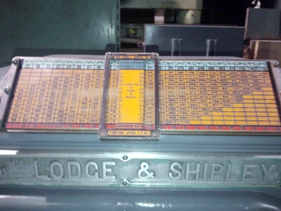 Used LODGE & SHIPLEY XC16 Engine Lathes Pennsylvania US | Hadanich Machine #1443603