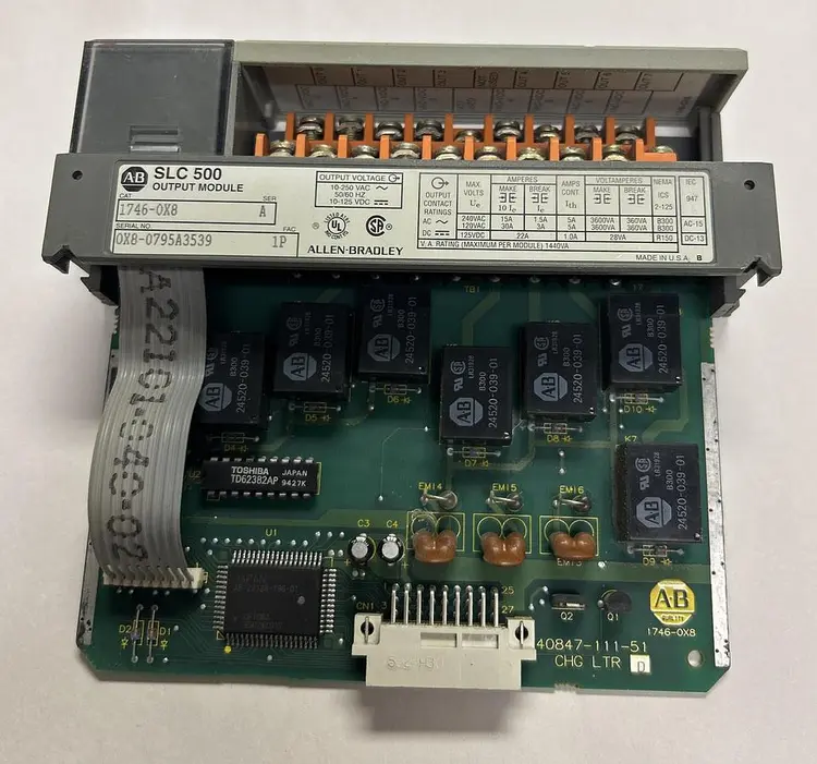 Used ALLEN-BRADLEY 1746-OX8 Industrial Controls | Surplus Asset Holdings #1221080