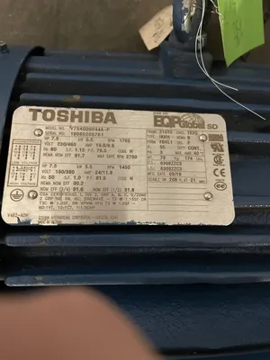 Sew Eurodrive KT77 AM213/215 TOSHIBA/4 Gear Drive / Speed Reducer 7rpm