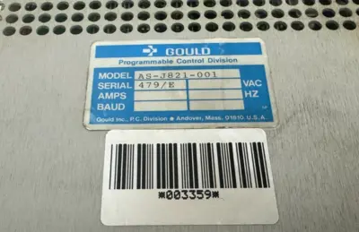 USED MODICON AS-J821-001
