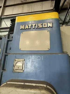 36" X 50 HP MATTISON ROTARY SURFACE GRINDER: STOCK #23504