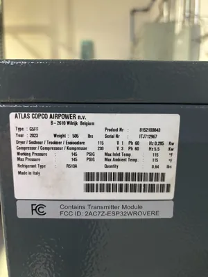 ATLAS COPCO G5FF Air Compressors-Rotary Screw | Asset Exchange Corporation (6)