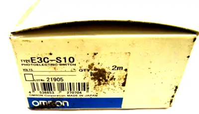 NEW OMRON E3C-S10 PHOTOELECTRIC SWITCH E3CS10