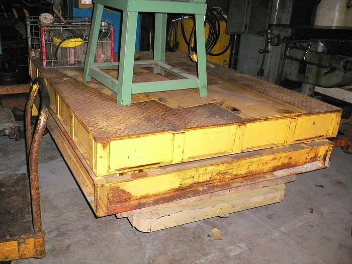 Used WEST BEND 16,000# CAPACITY SCISSOR LIFT Scissor Lifters Wisconsin US | Lemke Machinery Sales #310210