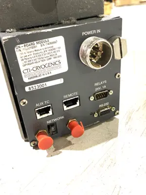 USED BROOKS CTI CRYOGENICS ON-BOARD CRYOPUMP