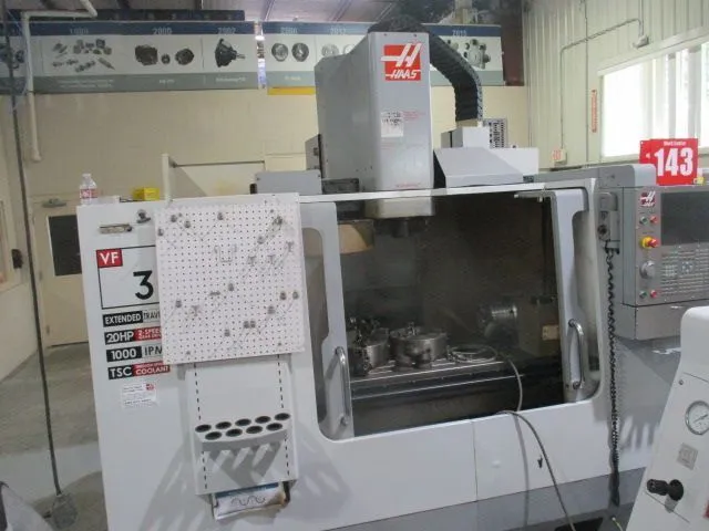 Used 2007 HAAS VF-3YT Vertical Machining Centers California US | Wheeler Machinery Sales #1379381