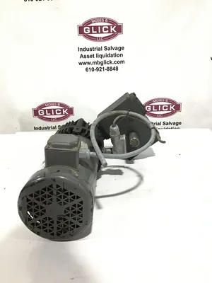 Baldor VM3546 Gearmotor 75:1 Ratio 3Phase 1HP