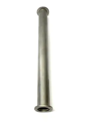 USED AGILENT STAINLESS STEEL NIPPLE, NW25, 12.60 INCH LONG