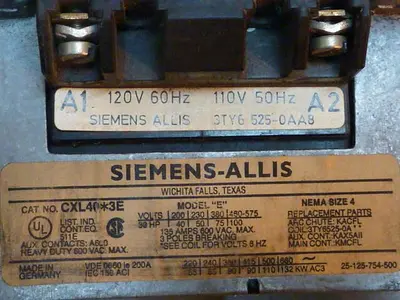 USED SIEMENS CXL40.3E
