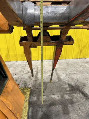 2500 LBS X 12" COOPER WEYMOUTH DOUBLE END PULL-OFF COIL REEL UNCOILER: STOCK #22617