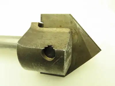 1" Dia Straight Shank Spade Drill Insert Holder 3-7/16" Blade