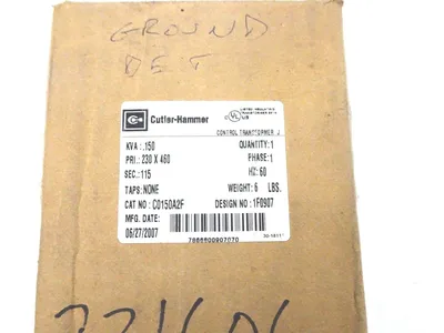 NEW CUTLER HAMMER C0150A2F CONTROL TRANSFORMER
