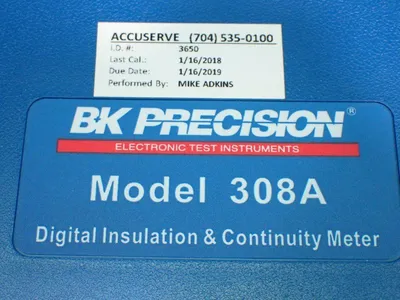 Used BK PRECISION 308A Electrometer/ High Resistance Meters Ohio US | HGR 24 #1187216