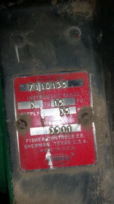 Fisher 8" 600 Class WCB Steel Vee-Ball Control Valve