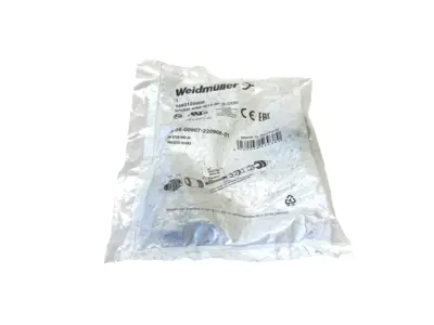 SAISM-4/8S-M12-4P D-COD,SAISM-4/8S-M12-4P,1892120000 | Weidmuller 1892120000 Field Wireable Connector M12 4-Pin SAISM-4/8S-M12-4P D-COD - New