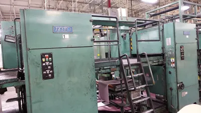 1993 Taiyo Kikai Ltd. BBR-400-3P Specialty Web Offset Press – Check & Business Forms | Machinery Solutions Group, Inc. (7)