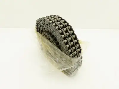Diamond DMD-50-3R-10FT Riveted #50 Roller Chain 3 Strand 5/8" Pitch 10' Length