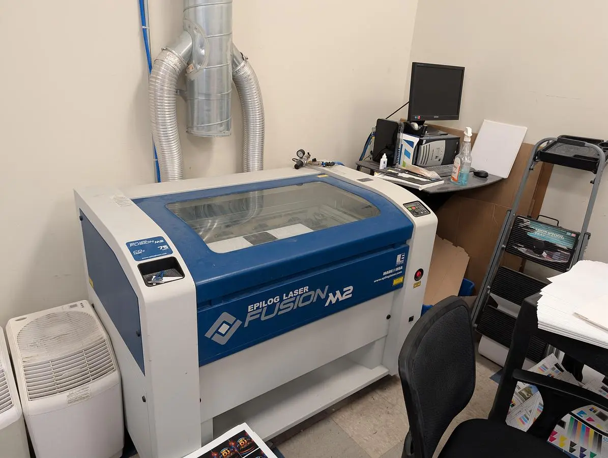 Used 2015 EPILOG FUSION M2 32 Laser Cutters Minnesota US | Source Machinery Sales #1341144