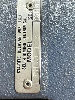 Used BALDOR BALDOR 36G687S040G1, STA-RITE DHJ3-170 Misc Electrical & Power Parts | ND Industrial Surplus #1216364